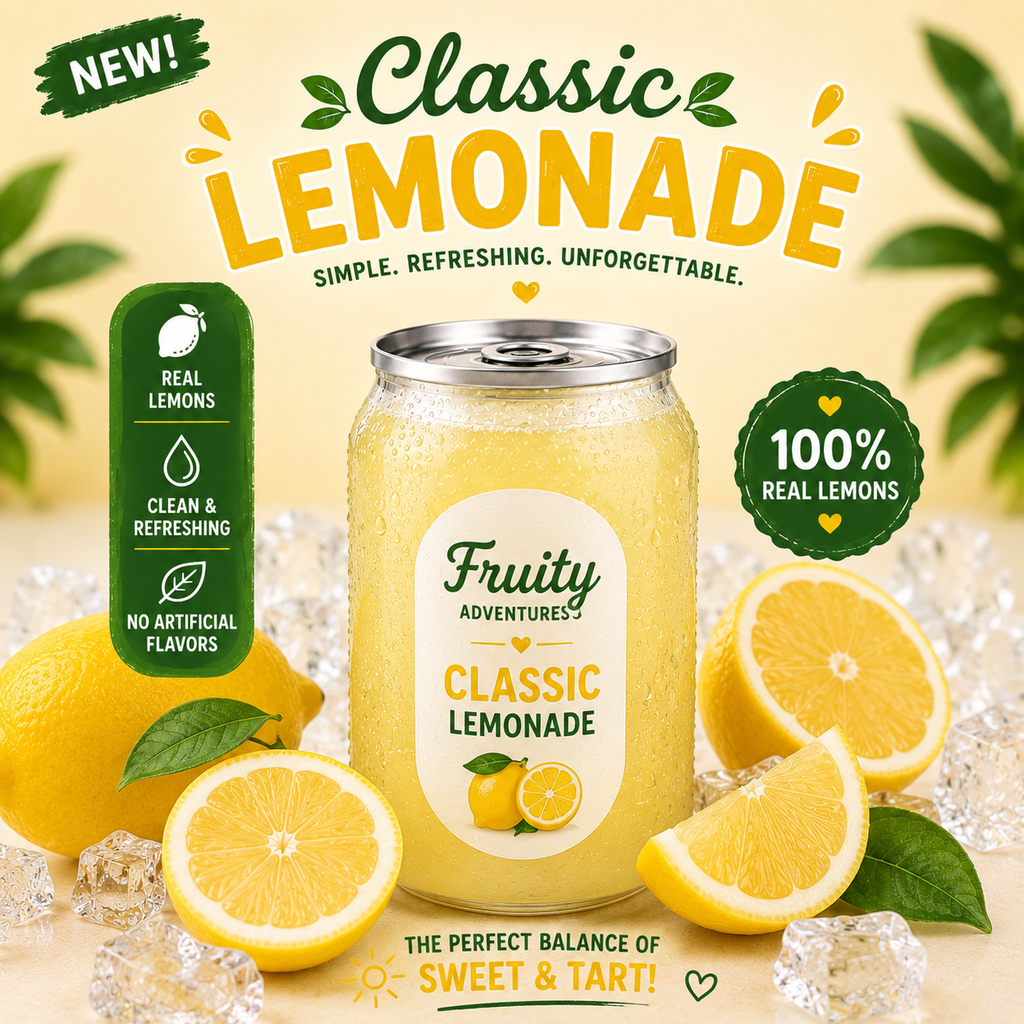 20 Can Lemonades & Juices Cooler Pack