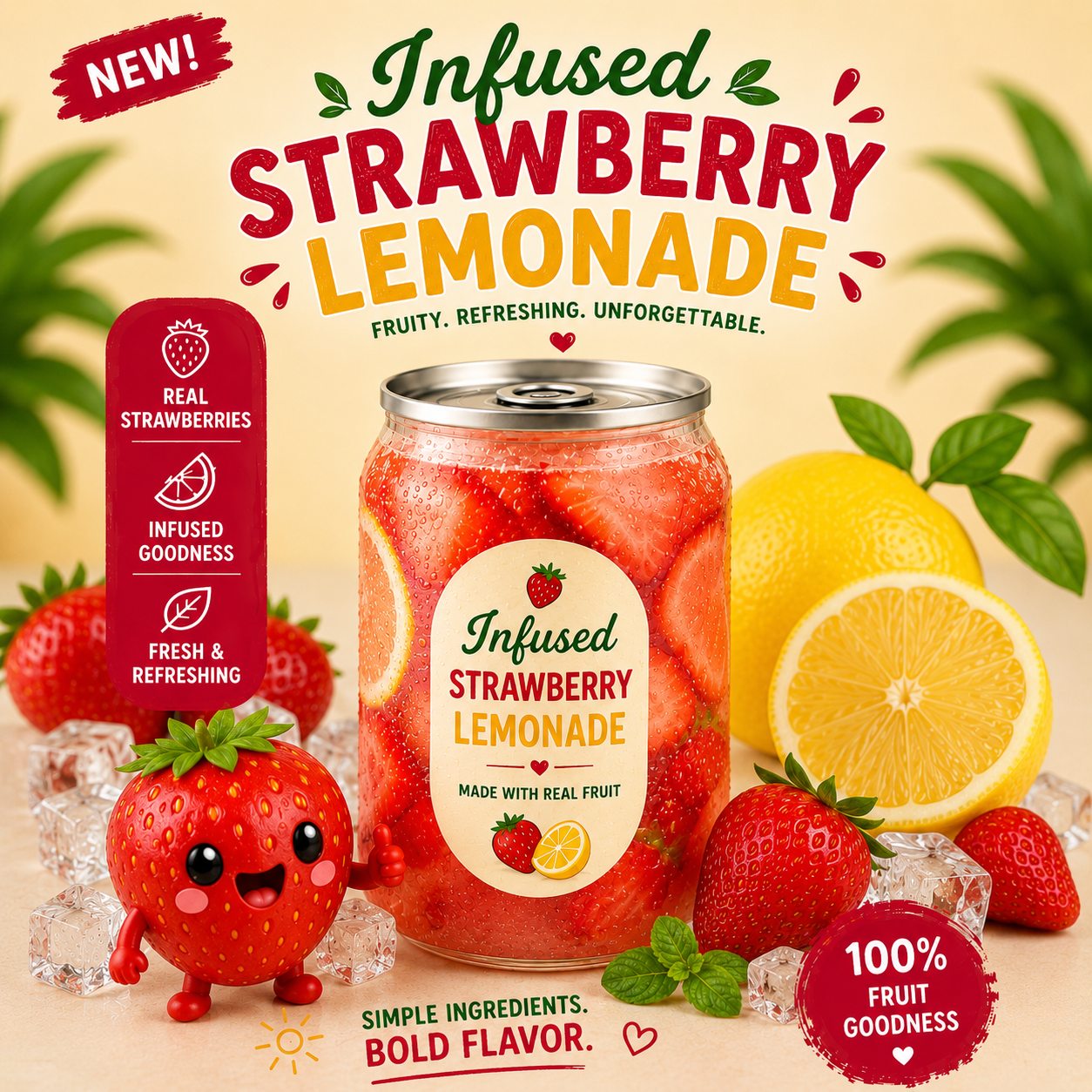 20 Can Lemonades & Juices Cooler Pack
