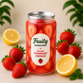 Strawberry Infused Lemonade from Fruity Adventures